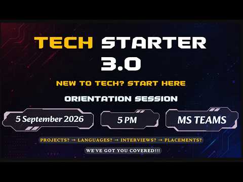 Tech Starter 3.0 | AI/ML